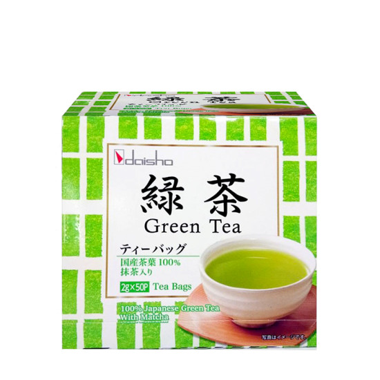 DAISHO GREEN TEA BAG 2GM*50P