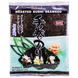 DAISHO ROASTED SUSHI SEAWEED 27GM DAISHO ROASTED SUSHI SEAWEED 27GM