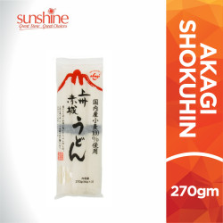 AKAGI SHOKUHIN JYO - SHUAKAGI UDON 270GM AKAGI SHOKUHIN JYO - SHUAKAGI UDON 270GM