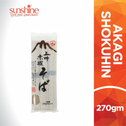 AKAGI SHOKUHIN JYO - SHUAKAHI SOBA 270GM AKAGI SHOKUHIN JYO - SHUAKAHI SOBA 270GM
