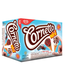 WALL'S MAGIC CORNETTO COOKIES & CREAM B/FT 28ML WALL'S MAGIC CORNETTO COOKIES & CREAM B/FT 28ML
