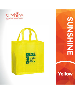 SUNSHINE RECYCLE SHOPPING BAG (YELLOW)
