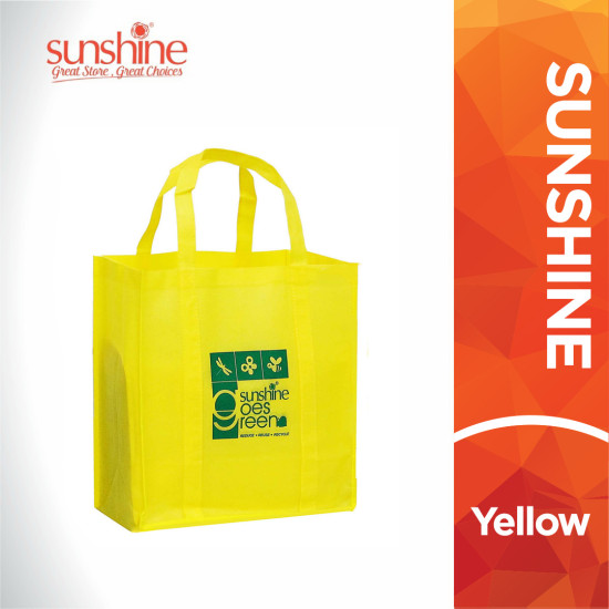 SUNSHINE RECYCLE SHOPPING BAG (YELLOW)