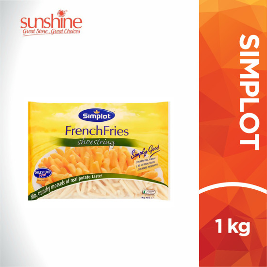 SIMPLOT FRENCH FRIES SHOESTRING 1KG