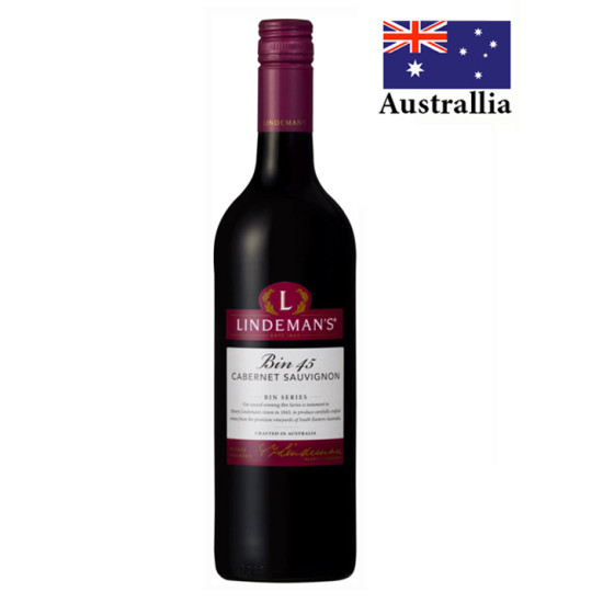 LINDEMANS BIN45 CAB. SAUV 750ML