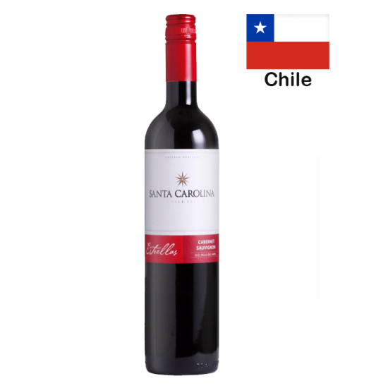 SANTA CAROLINA ESTRELLAS CAB SAU 750ML