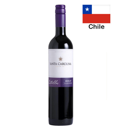 SANTA CAROLINA ESTRELLA MERLOT 750ML