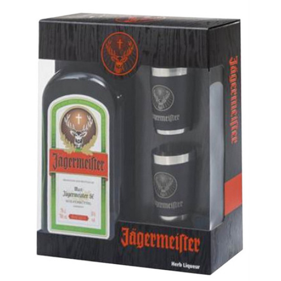 JAGERMEISTER 700ML GIFT PACK