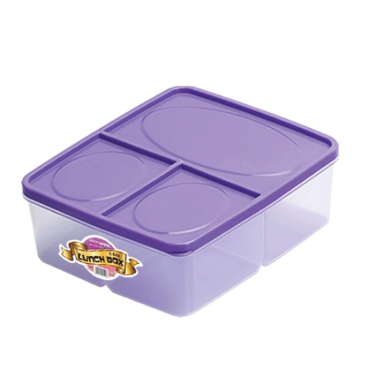 E-846 PLASTIC LUNCH BOX BB