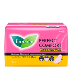 LAURIER MAXI LONG WING 25CM 16'S*2 LAURIER MAXI LONG WING 25CM 16'S*2