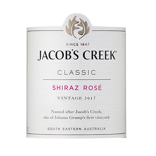 JACOB CREAK SHIRAZ ROSE 750ML