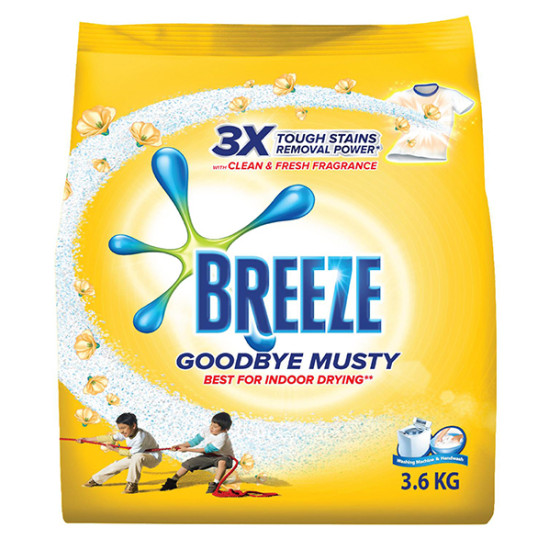 BREEZE POWDER - GOODBYE MUSTY 3.3KG