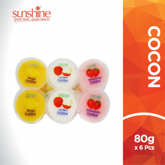 COCON MIXED PUDDING 80GM*6