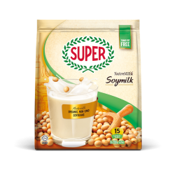 SUPER NUTREMILL SOYMILK ORIGINAL 35GM*15 SUPER NUTREMILL SOYMILK ORIGINAL 35GM*15