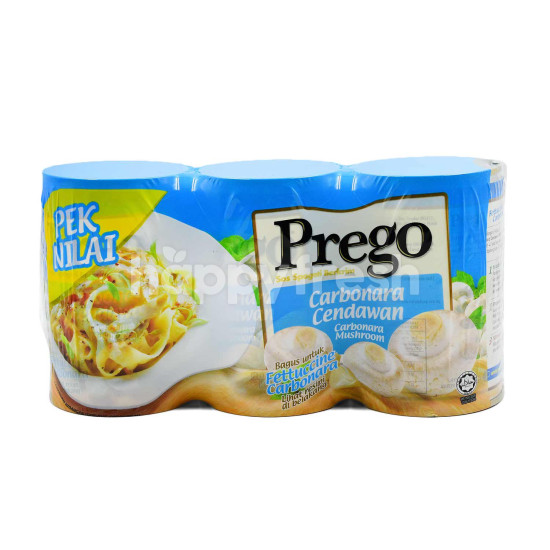 PREGO CARBONARA MUSHROOM MULTIPACK 295GM*3