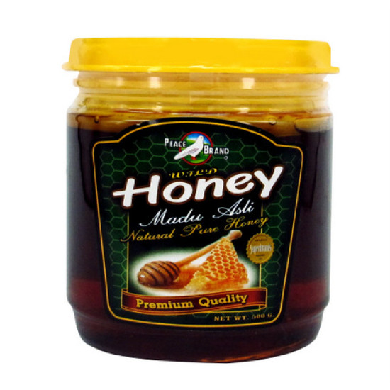 PEACE NATURAL PURE HONEY WILD 500GM