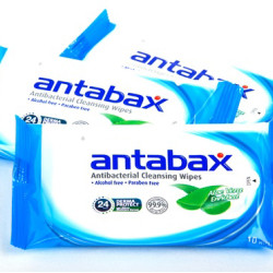 ANTABAX ANTIBAC CLEANSING WIPES 10'sx3 ANTABAX ANTIBAC CLEANSING WIPES 10'sx3