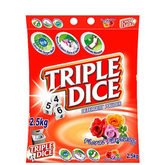 TRIPLE DICE POWDER FLORAL 2.5KG