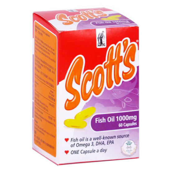 SCOTTS FISH OIL CAPS 1000MG