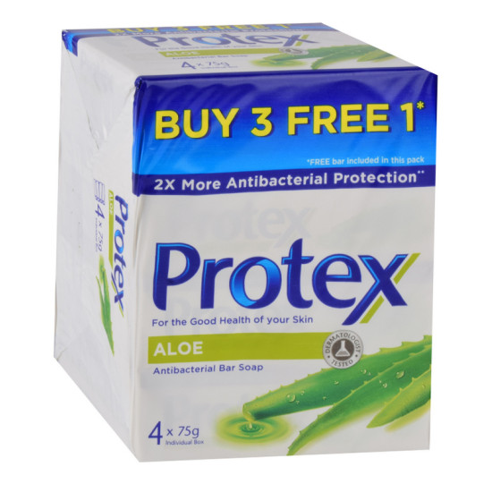 PROTEX BAR SOAP ALOE 75GM *3