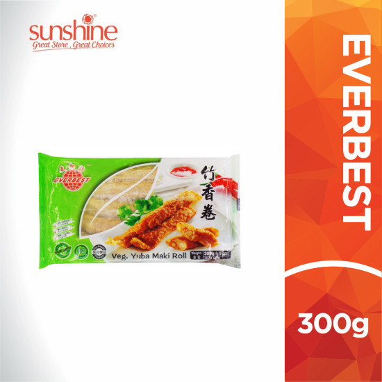 EVERBEST VEGETARIAN YUBA MAKI ROLL 300G