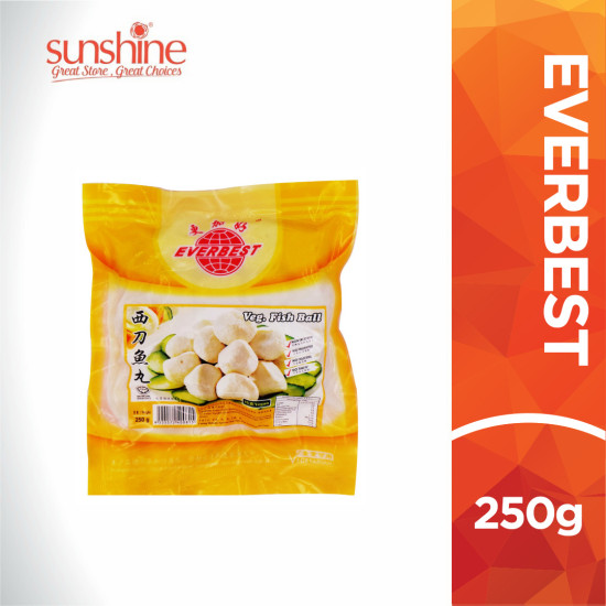 EVERBEST VEGETARIAN FISH BALL 250G