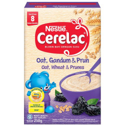 NESTLE CERELAC OATS, WHEAT&PRUNES 250G