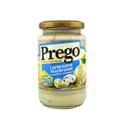 PREGO CARBONARA MUSHROOM 350GM