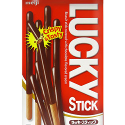 MEIJI LUCKY STICK CHOCOLATE 45GM MEIJI LUCKY STICK CHOCOLATE 45GM