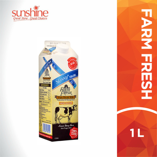 FARM FRESH SKINNY MILK 1L