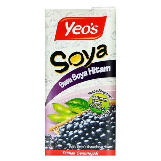 YEO'S BLACK SOY MILK 1L