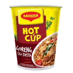 MAGGI HOT CUP GORENG CILI FIESTA 65G MAGGI HOT CUP GORENG CILI FIESTA 65G