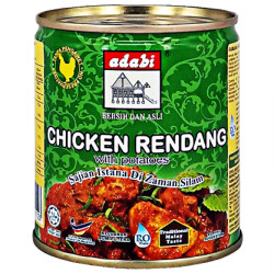ADABI RENDANG AYAM DALAM TIN 280GM ADABI RENDANG AYAM DALAM TIN 280GM