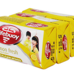 LIFEBUOY BAR SOAP - LEMON FRESH 80G*3 LIFEBUOY BAR SOAP - LEMON FRESH 80G*3