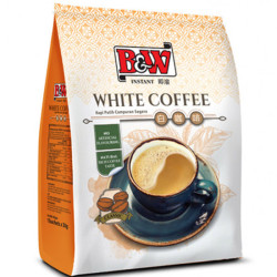B&W INSTANT WHITE COFFEE 30GM*15 B&W INSTANT WHITE COFFEE 30GM*15