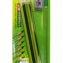 ELITE 2B PENCIL SET B/CARD E122-2BN/STB