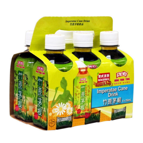 HUNG FOOK TONG IMPERATEE CANE DRINK 250ML*6