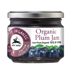ALCE NERO ORGANIC JAM - PLUM 270G