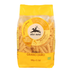 ALCE NERO PASTA - FUSILLI 500G ALCE NERO PASTA - FUSILLI 500G