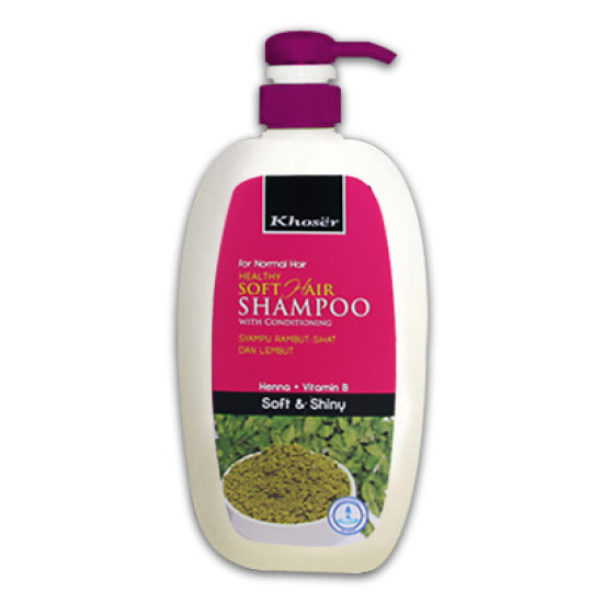 KHOSER SHAMPOO SOFT & SHINY 1000ML