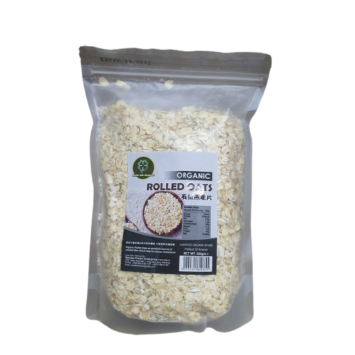 EARTH GIFT ORGANIC ROLLED OAT 500G
