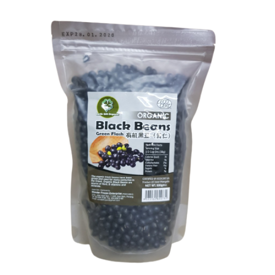 EARTH GIFT ORGANIC BLACK BEAN 500G