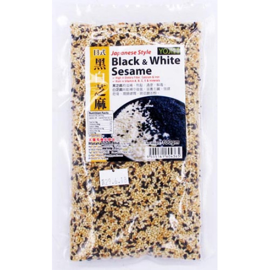 EARTH GIRT BLACK & WHITE SESAME 100G