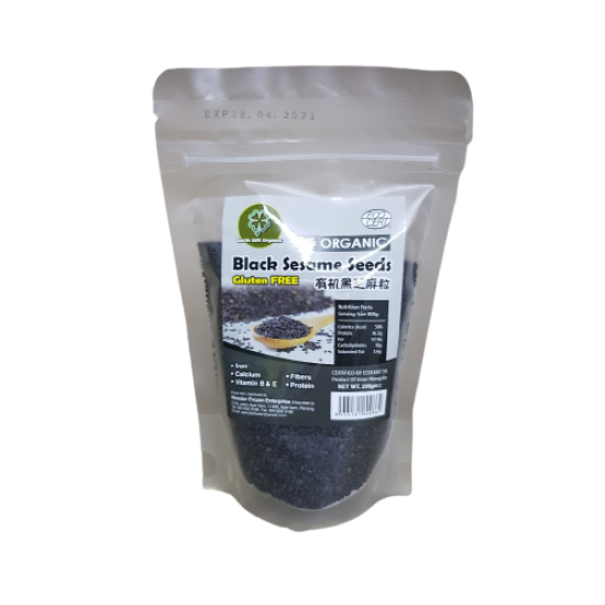 EARTH GIFT ORGANIC BLACK SESAME SEED 200G