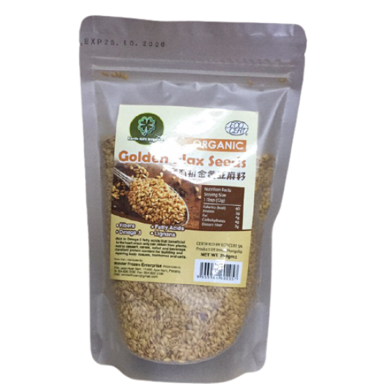 EARTH GIFT ORGANIC GOLDEN FLAXSEED 250G