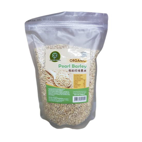 EARTH GIFT ORGANIC PEARL BARLEY 500G