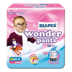 DIAPEX WONDER PANTS SUPER JUMBO M60+4 DIAPEX WONDER PANTS SUPER JUMBO M60+4