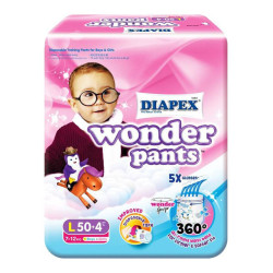 DIAPEX WONDER PANTS SUPER JUMBO L50+4 DIAPEX WONDER PANTS SUPER JUMBO L50+4