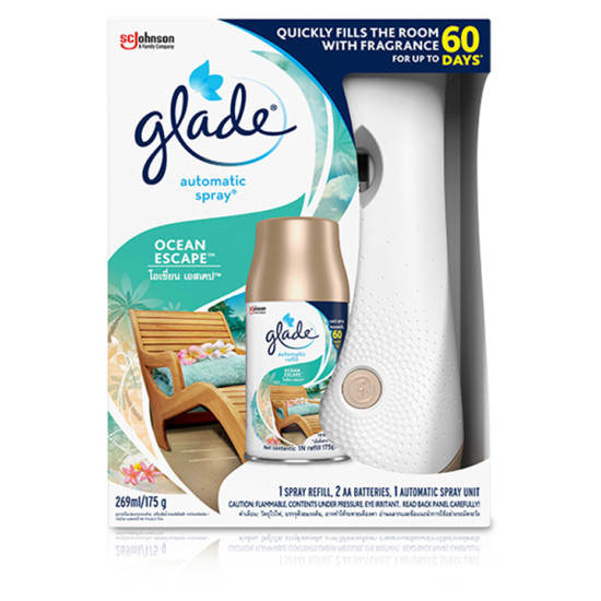 GLADE AUTOMATIC 3IN1 SPRAY OCEAN ESCAPE 175G