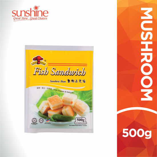 MUSHROOM FISH SANDWICH 500G